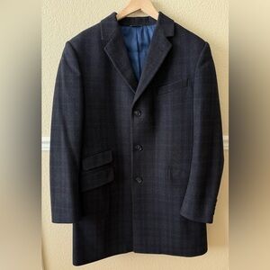 Tommy Hilfiger Men’s Wool Sport Coat Tartan Plaid Size 40R